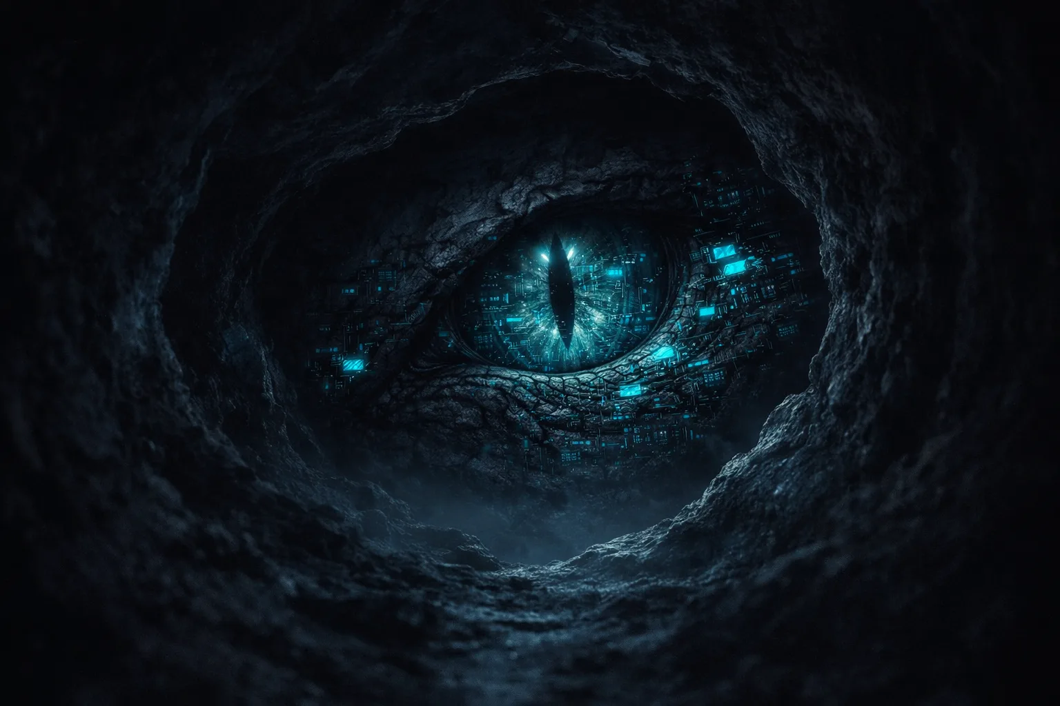 El ojo del dragón en la cueva