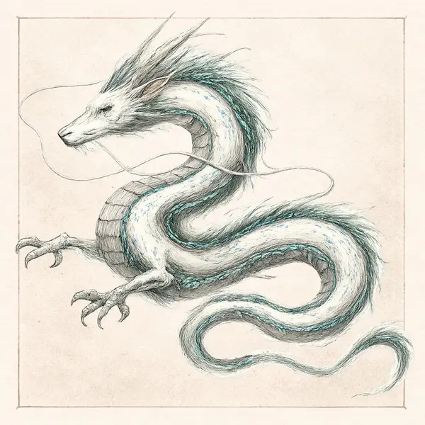 Haku, el drac blanc d'El viatge de Chihiro